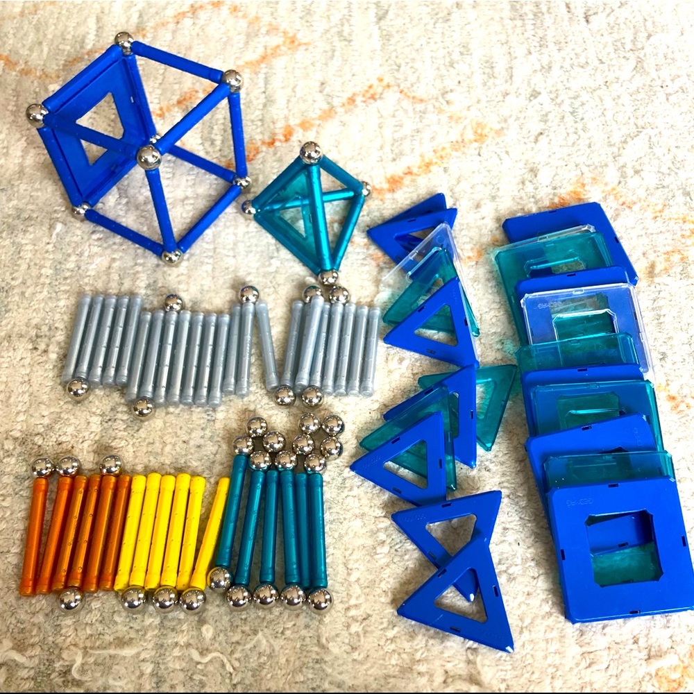 125 pc Geomag STEM building set
